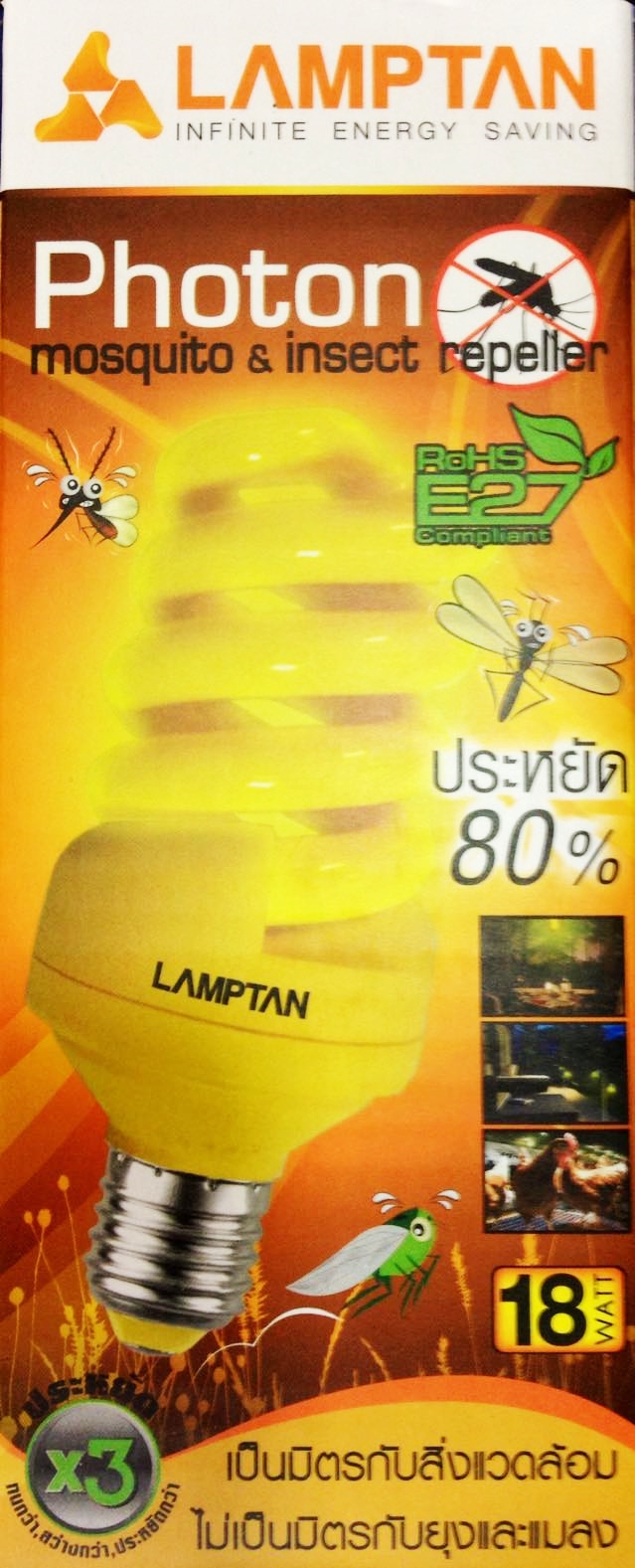 หลอด ทอร์นาโด ไล่ยุง Lampton