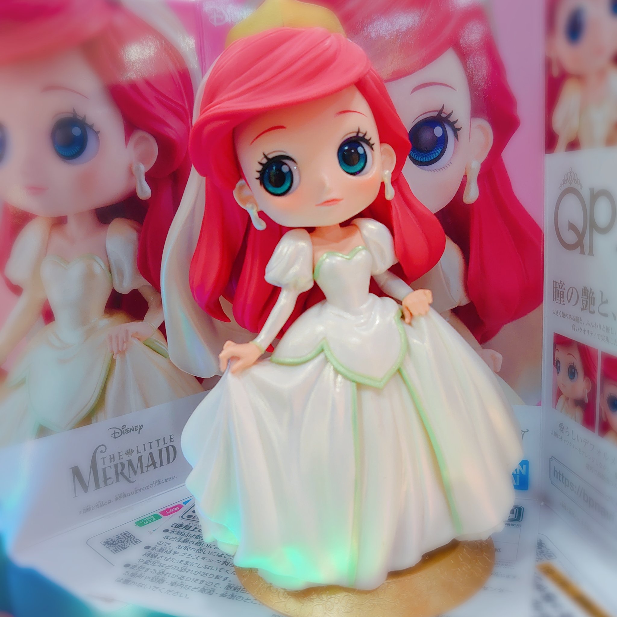 Ariel Dreamy Style - Special Color ของแท้ JP - Q Posket Banpresto [โมเดล Disney]