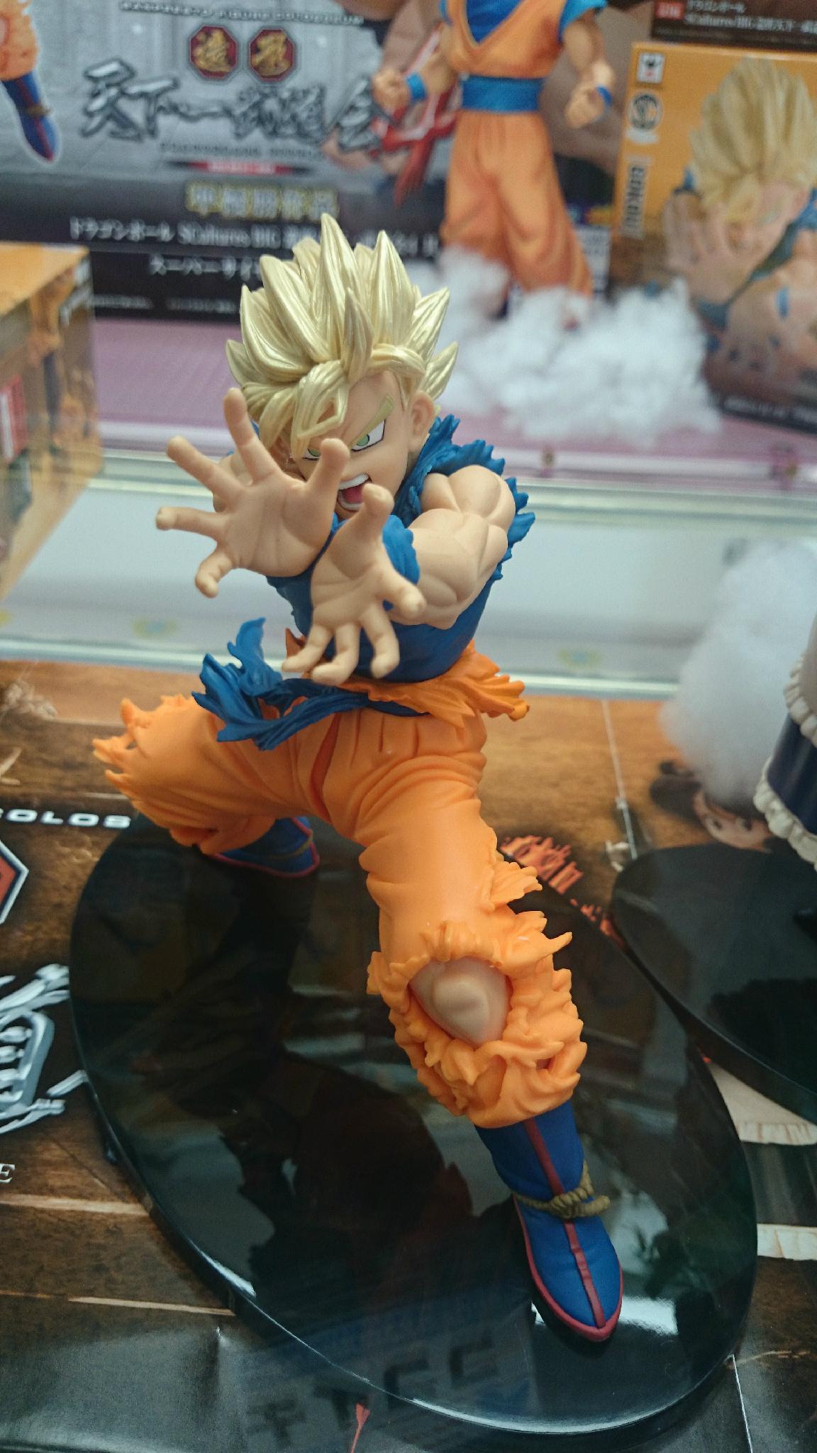 Goku Super Saiyan ของแท้ JP แมวทอง - Scultures Banpresto [โมเดลดราก้อนบอล]