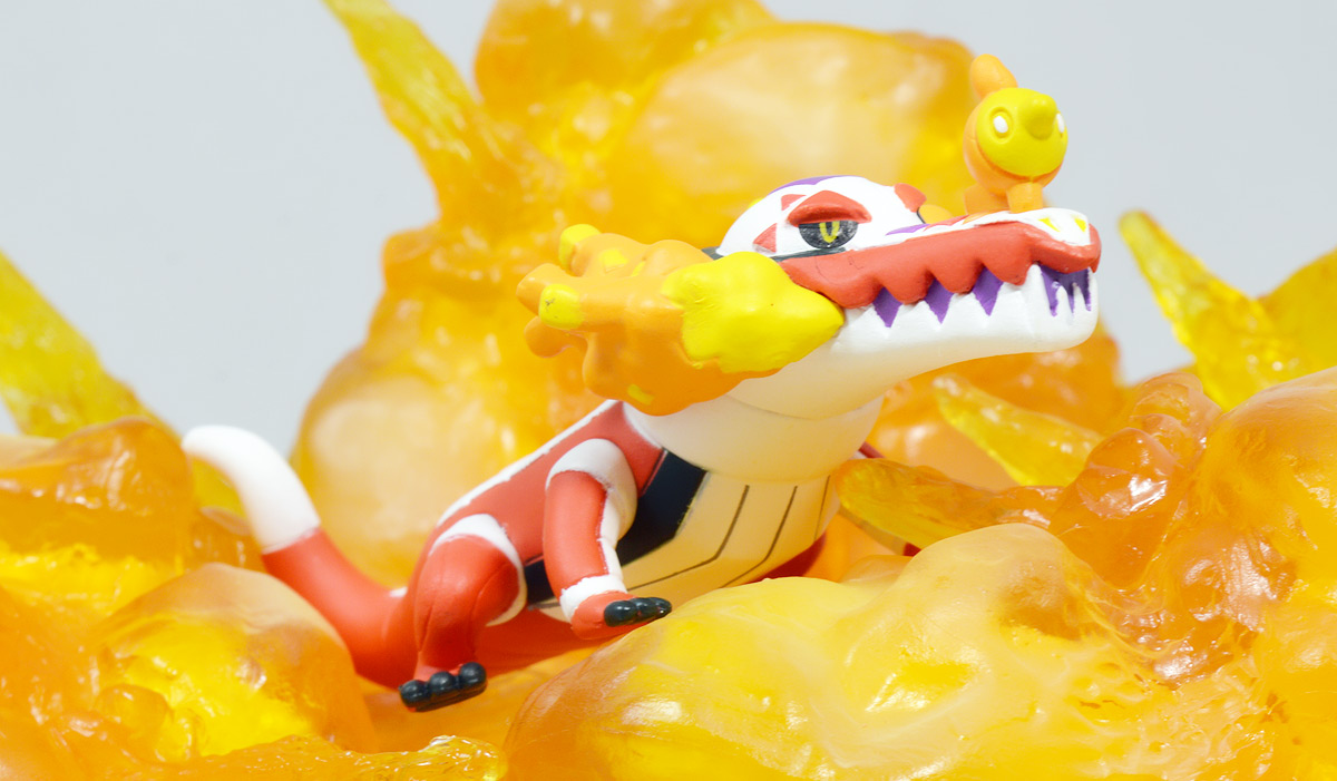 Skeledirge ของแท้ JP - Monster Collection Takara Tomy [โมเดลโปเกมอน]