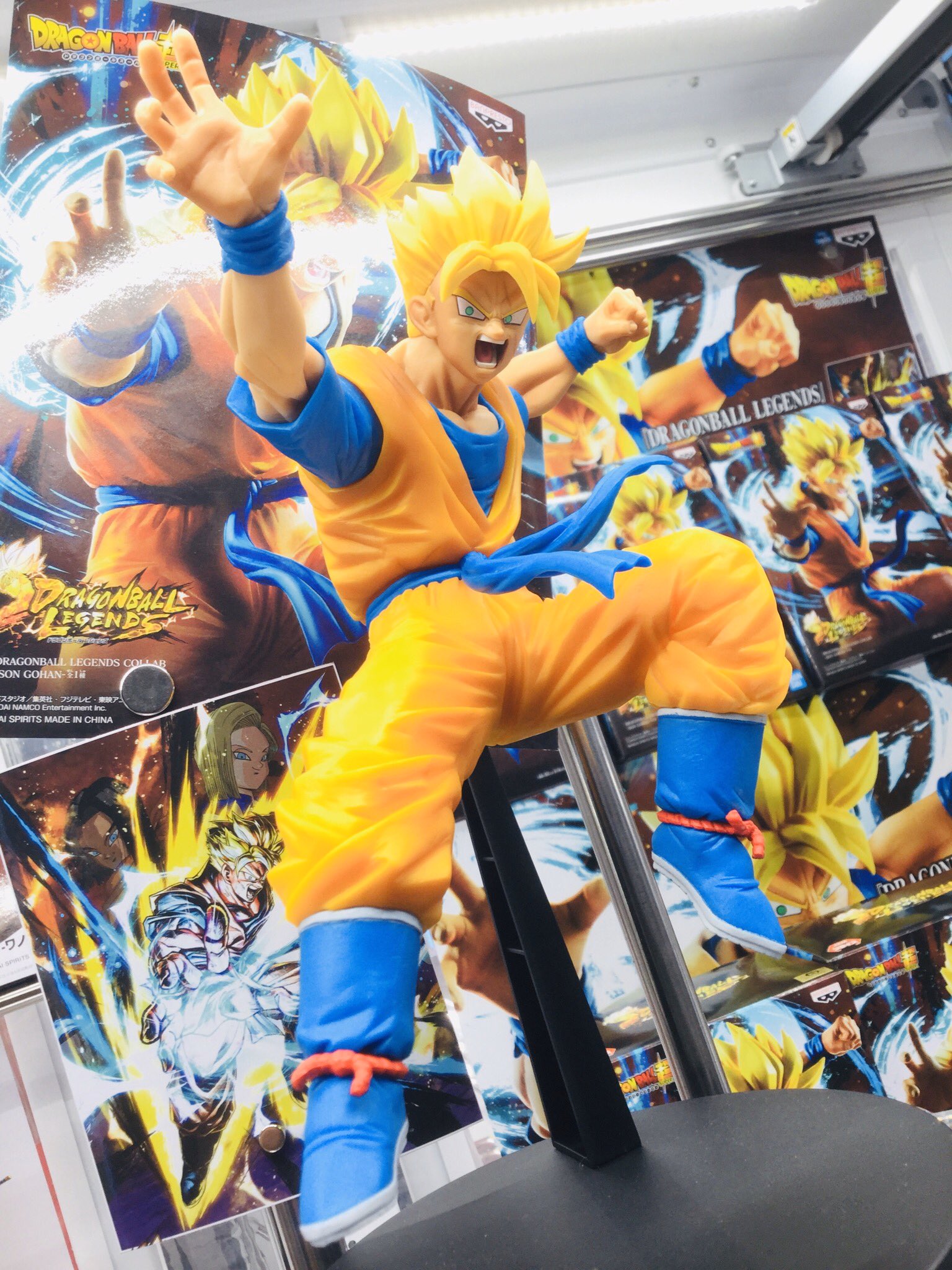 Gohan Super Saiyan ของแท้ JP แมวทอง - Dragonball Legends Collab Banpresto [โมเดลดราก้อนบอล]