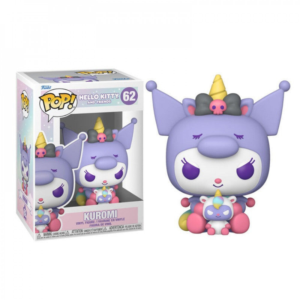Kuromi Unicorn Party ของแท้ USA - PoP Funko [โมเดล Sanrio]