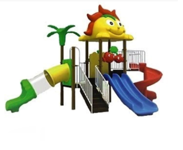 เครื่องเล่นสนามกลางแจ้ง-ในร่ม, ชุด พระอาทิตย์ส่องแสง ,สไลเดอร์ใหญ่,ครุภัณฑ์สนามเด็กเล่น,งบ.สพฐ,โครงการโรงเรียนประชารัฐ, เครื่องเล่นสนามระดับก่อนประถมศึกษา,