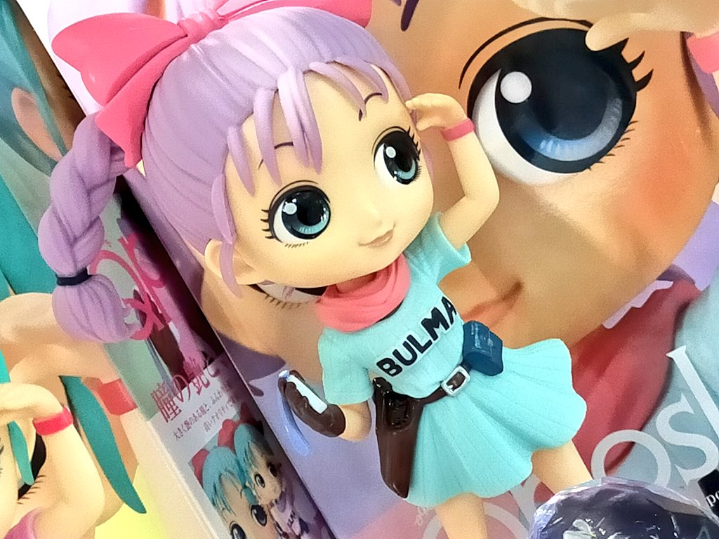 Bulma Special Color ของแท้ JP แมวทอง - Q Posket Banpresto [โมเดลดราก้อนบอล]