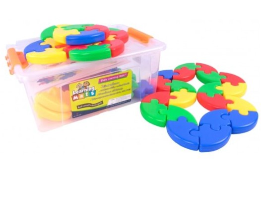 วงกลมพาเพลิน 56 ชิ้น ตัวต่อวงกลม ,ตัวต่อ , ส่งเสริมการเรียนรู้ ,ของเล่นเสริมพัฒนาการ,ของเล่น , สื่อการสอน ,เสริมจินตนาการ