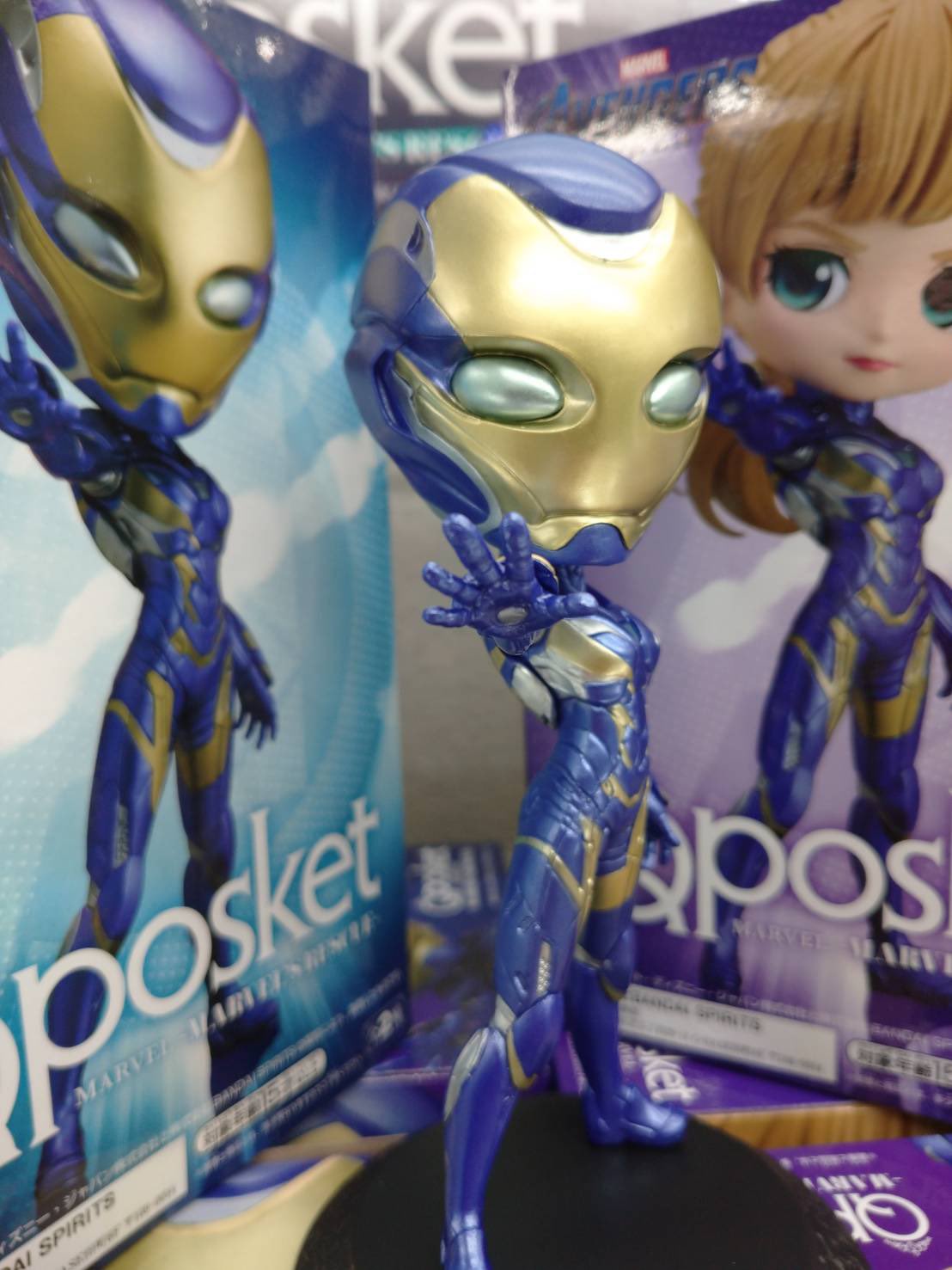 Rescue - ver.A ของแท้ JP - Q Posket Banpresto [โมเดล Marvel]