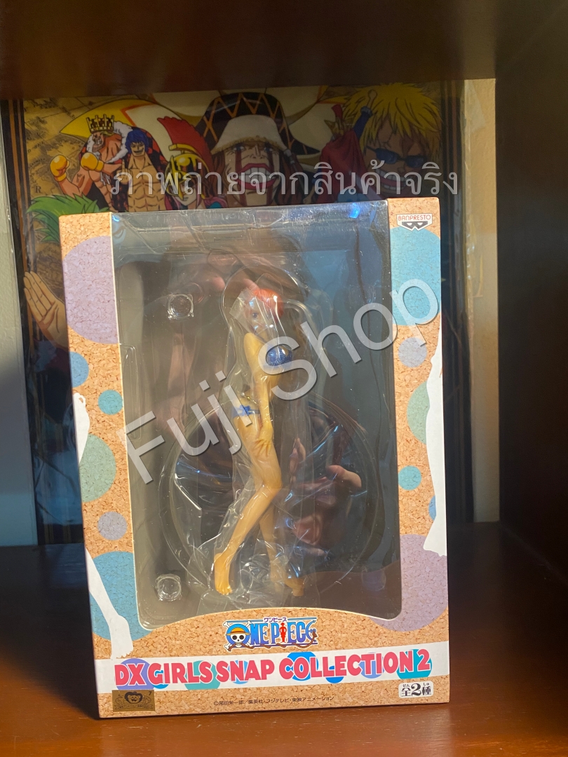 Nami ของแท้ JP แมวทอง - Girls Snap Collection Banpresto [โมเดลวันพีช]
