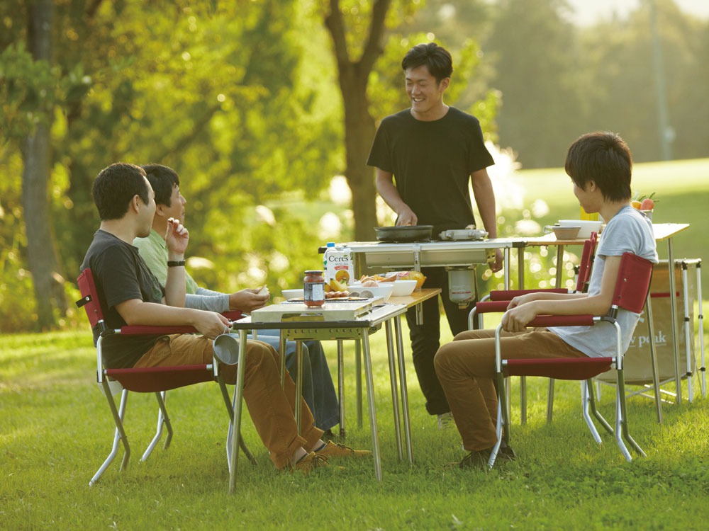 SnowPeak IGT Multi Function Table Long Bamboo Top (TR) CK-117TR