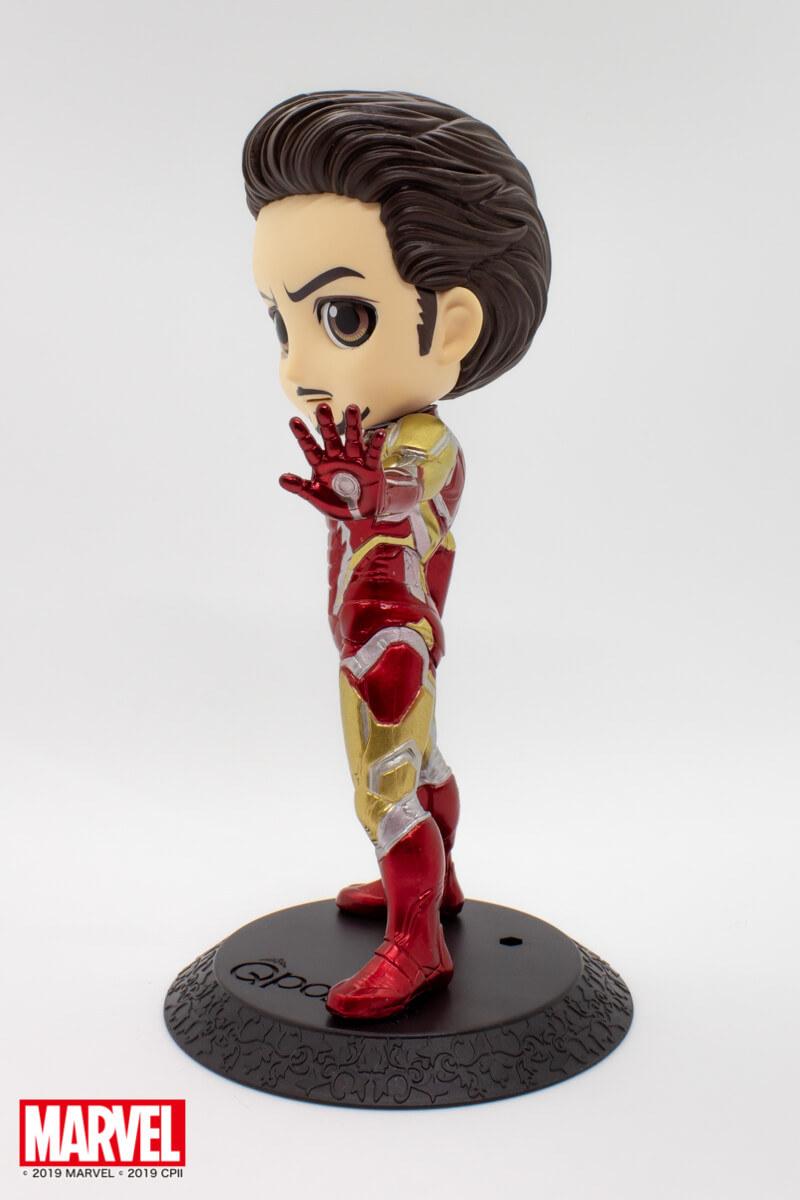 Iron Man - ver.B ของแท้ JP - Q Posket Banpresto [โมเดล Marvel]