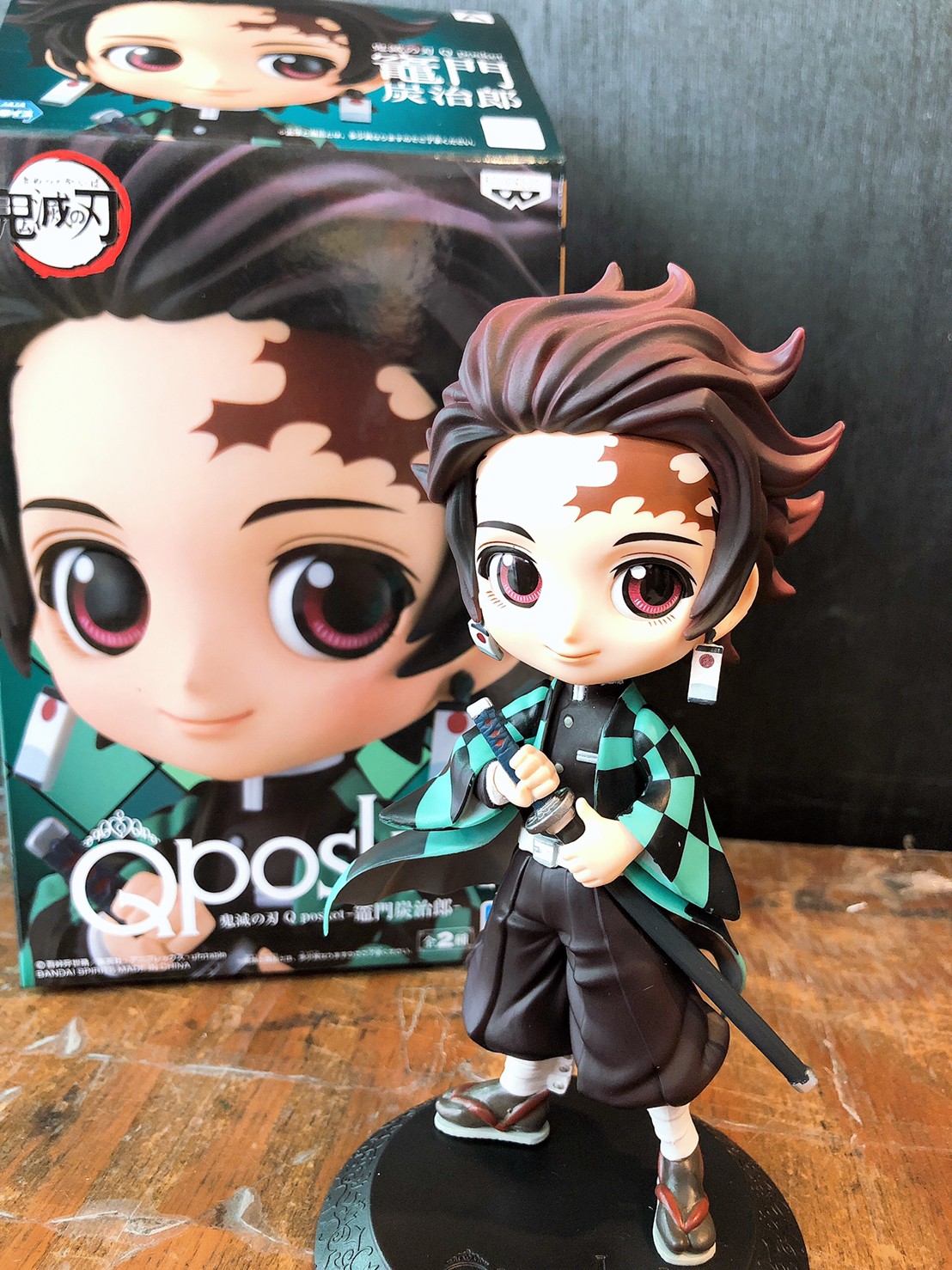 Tanjiro ของแท้ JP - Q Posket Banpresto [โมเดล Demon Slayer]