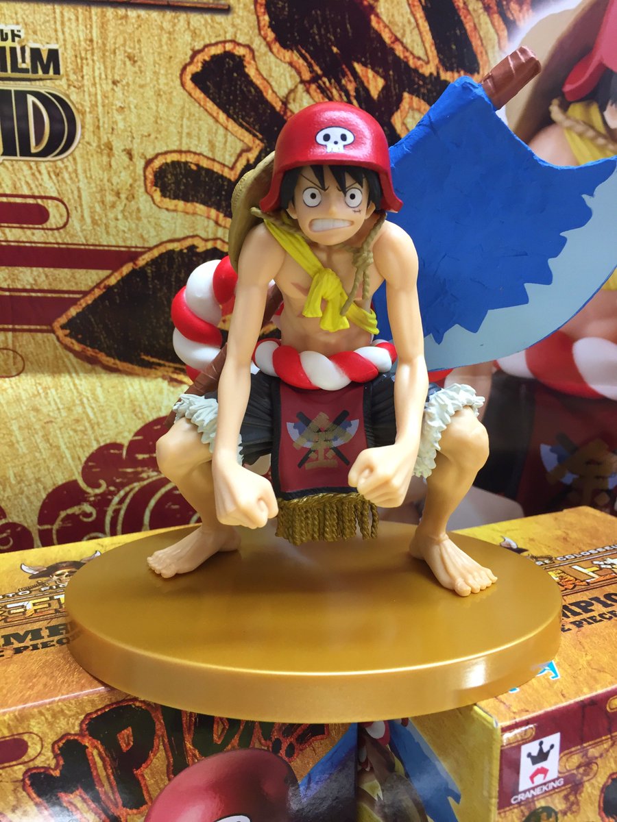 Luffy Film Gold ของแท้ JP แมวทอง - Scultures Banpresto [โมเดลวันพีช]
