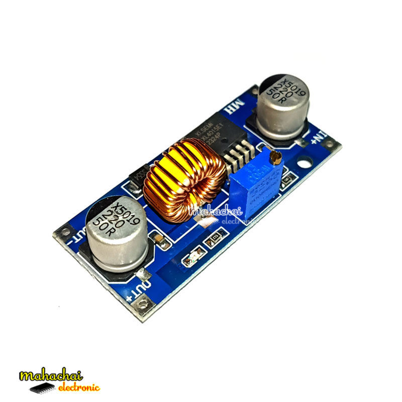5A DC-DC Step Down โมดูลจ่ายไฟแบบปรับได้ Lithium Ch