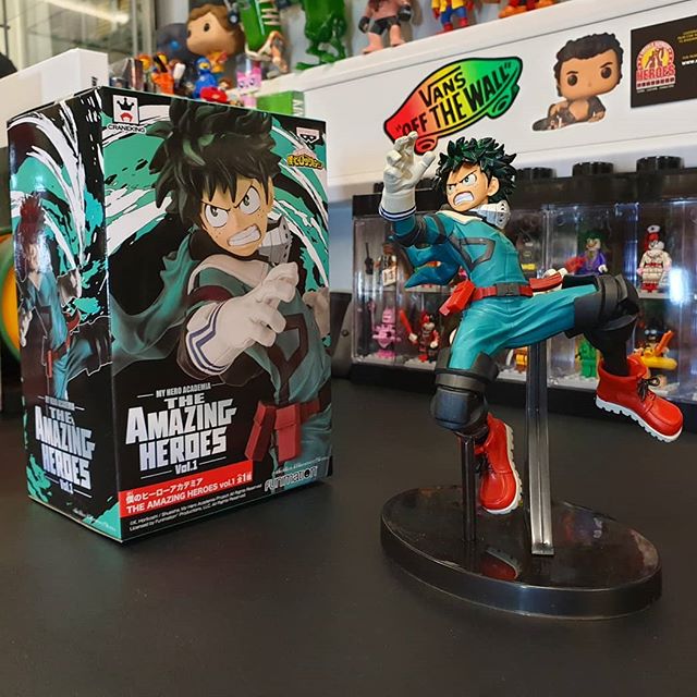 Midoriya ของแท้ JP - The Amazing Heroes Banpresto [โมเดล My Hero Academia]
