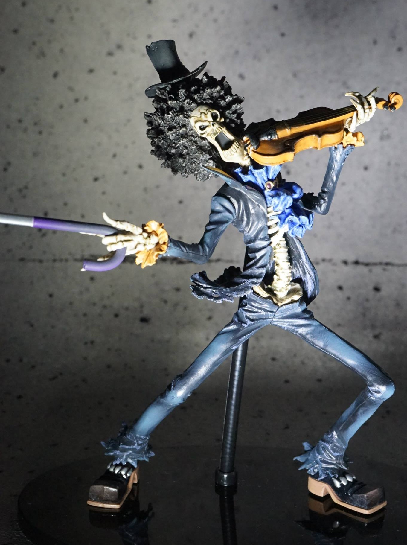 Brook ของแท้ JP แมวทอง - Scultures Banpresto [โมเดลวันพีช]