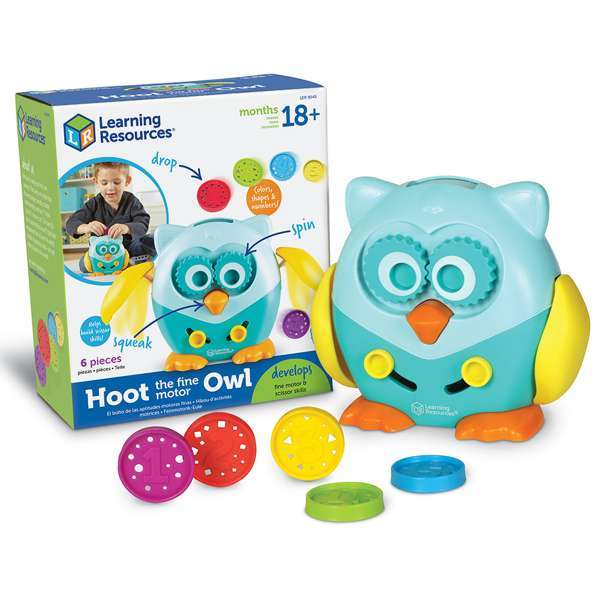 ชุดนกฮูก(Hood)สีสันแสนกล IQ , ของเล่นเด็ก, ของเล่นเสริมพัฒนาการ, ของเล่นเด็กอนุบาล,ฝึกพัฒนากล้ามเนื้อมัดเล็ก