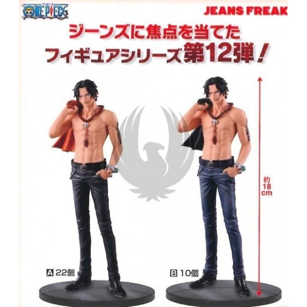 Ace ของแท้ JP แมวทอง - Jeans Freak Banpresto [โมเดลวันพีช]