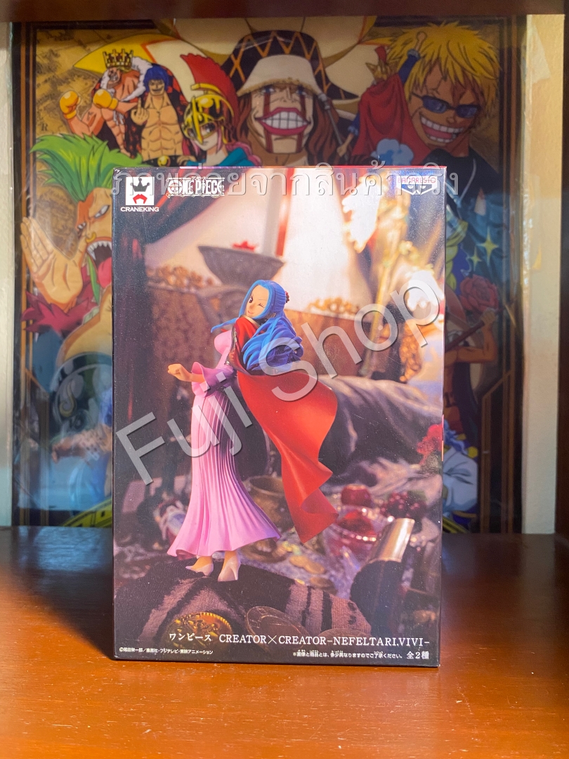 Vivi ของแท้ JP แมวทอง - Creator X Creator Banpresto [โมเดลวันพีช]