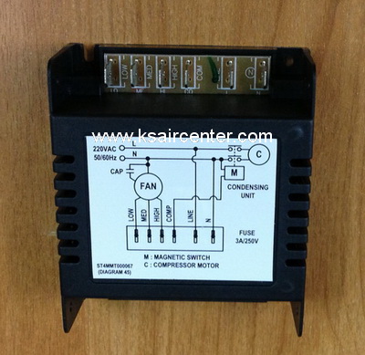 รีโมท เทอร์โมรูม แบบมีสาย NORCA