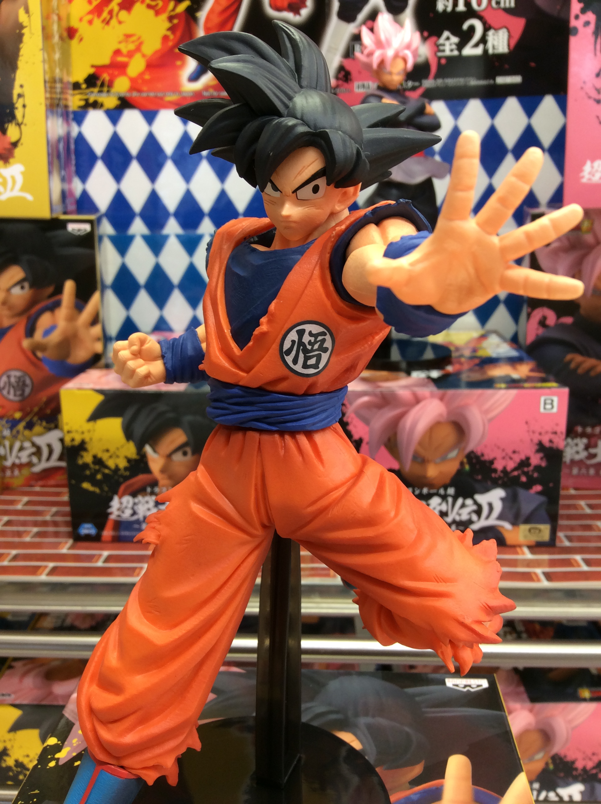 Goku ของแท้ JP แมวทอง - Chosenshiretsuden Banpresto [โมเดลดราก้อนบอล]