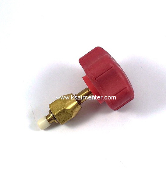 ลูกบิด ชุดเกจชาร์จน้ำยา IMPERIAL สีแดง (ยาง) (รหัสสินค้า 001072)