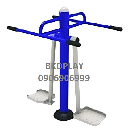 เครื่องออกกำลังกาย กลางแจ้ง ชุดอุปกรณ์ แกว่งสะโพก ทรงตัว ลานกีฬา อเนกประสงค์ สนามกีฬา ขนาด 80 x 105 x 140 ซม.