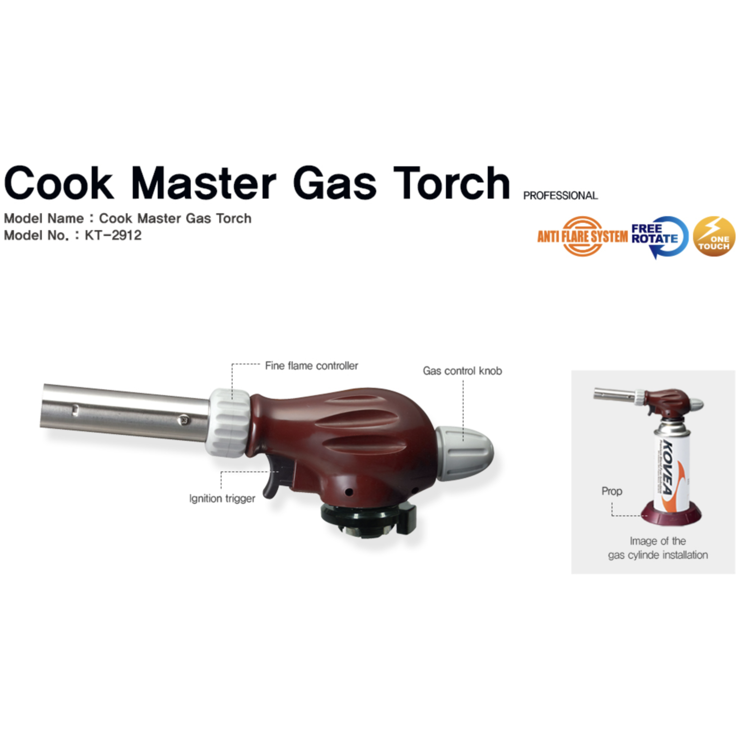 Pro Chef or Cook Master Torch