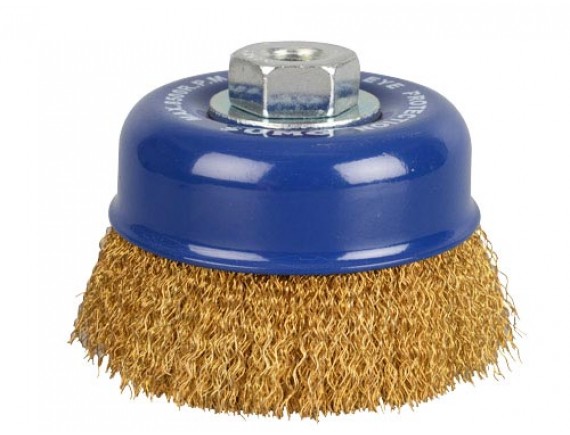 แปรงลวดถ้วยฝอยสีทอง SUMO 2.1/2x10x1.5 C-025151