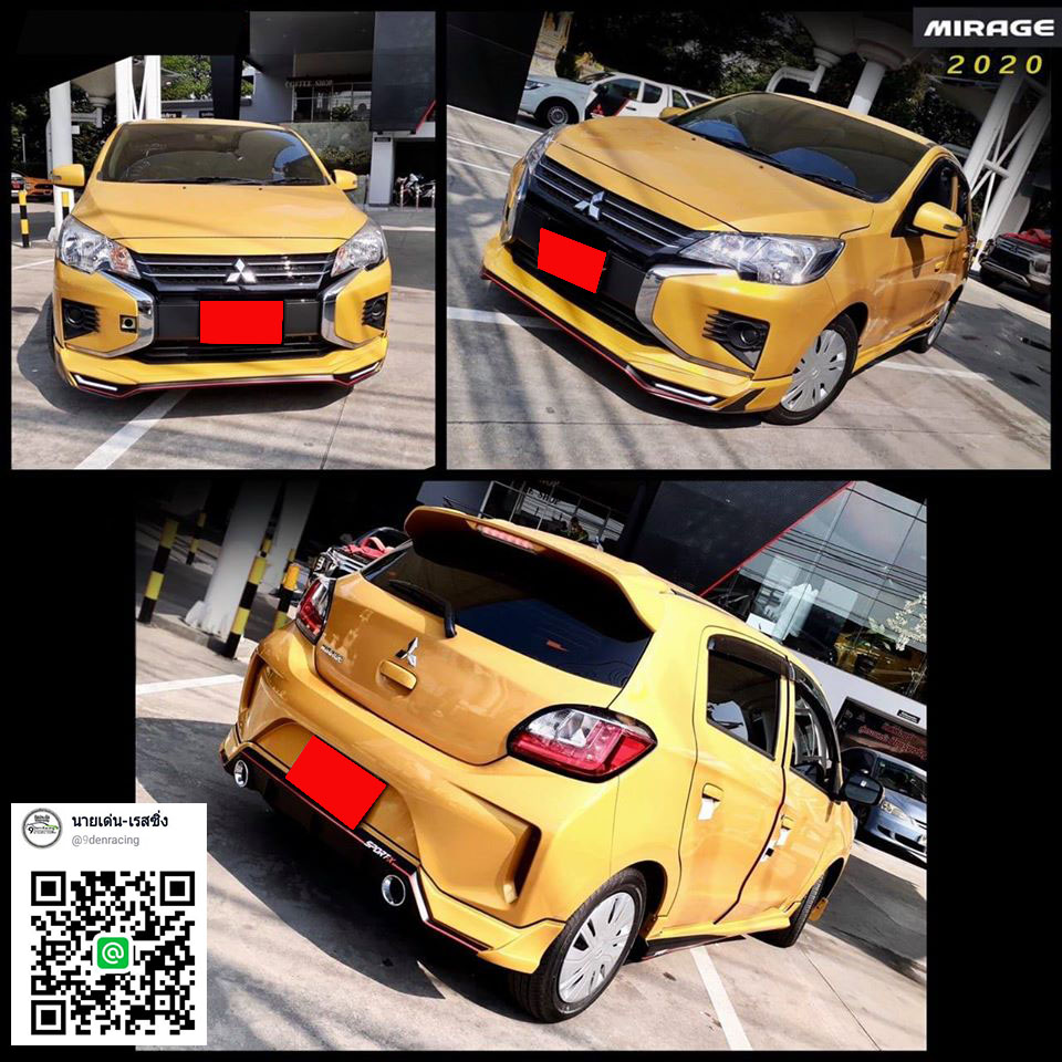 Sport-X By TTs VS Mitsubishi Mirage5Drs..'2020-Present [ปลุ๊กเร้าอารมสปอร์ตในตัวคุณสวยจบสั้นๆนิยามอันลง]