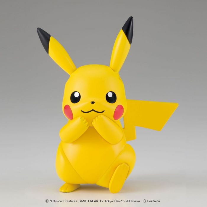 Pikachu (แบบประกอบ) ของแท้ JP - Pokemon Plamo Bandai [โมเดลโปเกมอน]