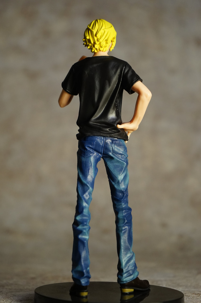 Sanji ของแท้ JP แมวทอง - Jeans Freak Banpresto [โมเดลวันพีช]