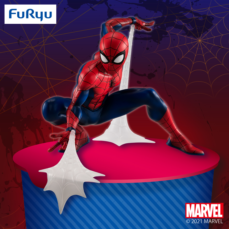 Spider Man ของแท้ JP - Furyu [โมเดล Marvel]