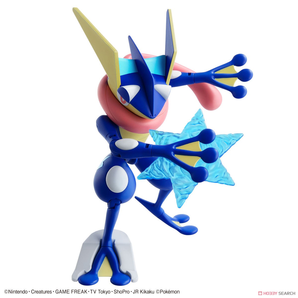 Greninja (แบบประกอบ) ของแท้ JP - Pokemon Plamo Bandai [โมเดลโปเกมอน]