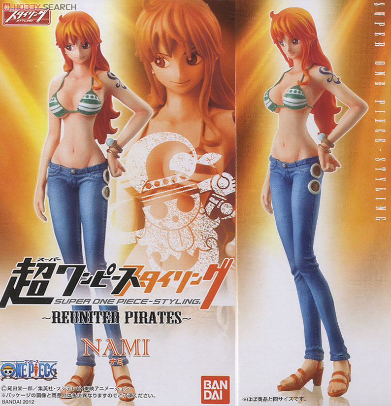 Nami ของแท้ JP แมวทอง - Super Styling Bandai [โมเดลวันพีช]