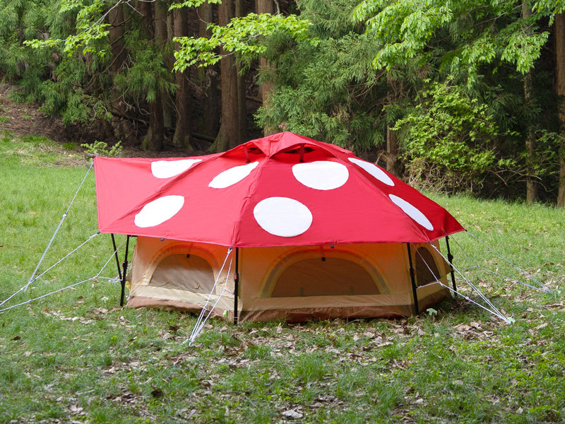 DoD Mini Kinoko Tent Red T2-930-RD