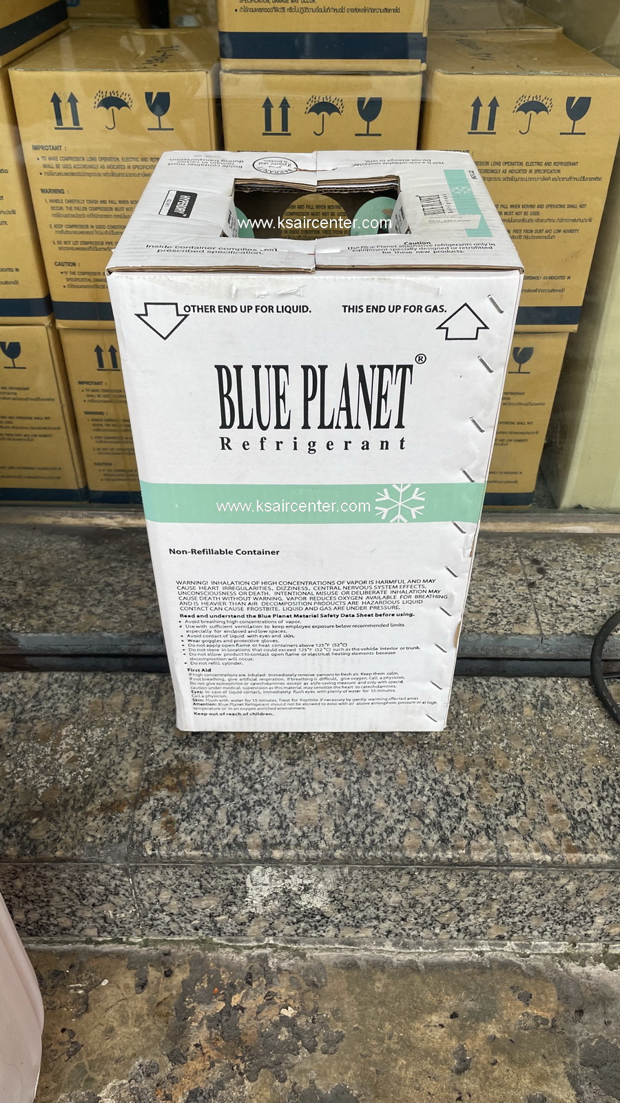 น้ำยาแอร์ R-22 BLUEPLANET