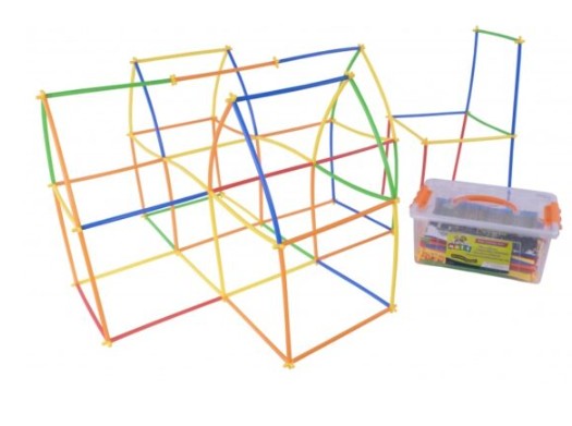 เชื่อมต่อหลอดมหัศจรรย์ 400 ชิ้น ของเล่นเสริมพัฒนาการ, ของเล่นเด็กอนุบาล, สื่อการสอนเด็กอนุบาล พร้อมส่ง