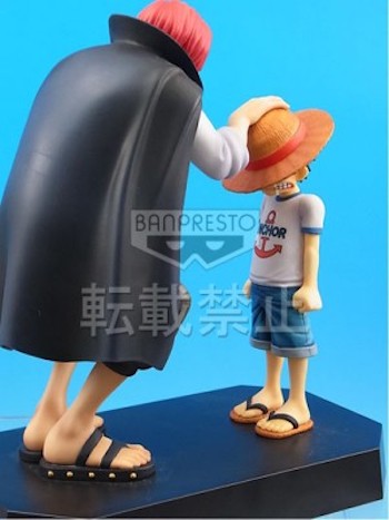 Luffy & Shanks ของแท้ JP แมวทอง - Ichiban Kuji Banpresto [โมเดลวันพีช] (2 ตัว)