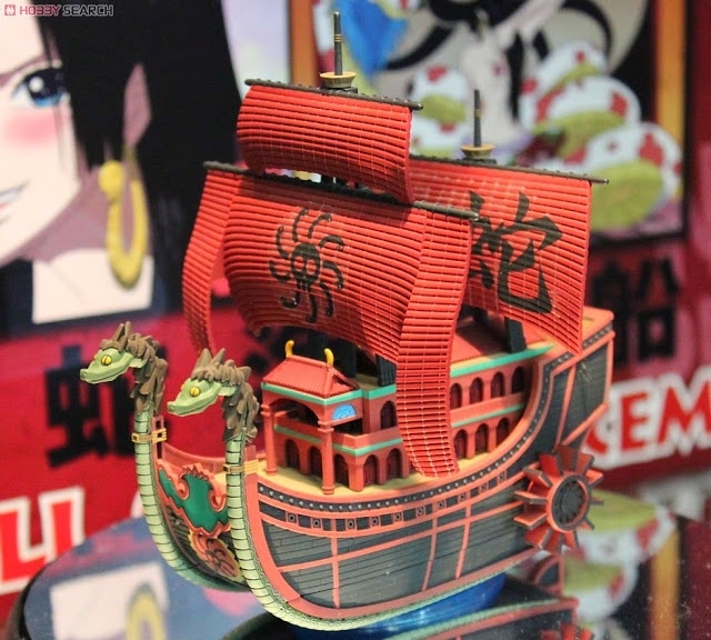 Nine Snake Kuja Ship (แบบประกอบ) ของแท้ JP แมวทอง - Grand Ship Collection Bandai [โมเดลเรือวันพีช]