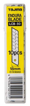 ใบมีดคัตเตอร์ใหญ่ [ทาจิม่า] LCB-50 (1หลอด/10ใบ)