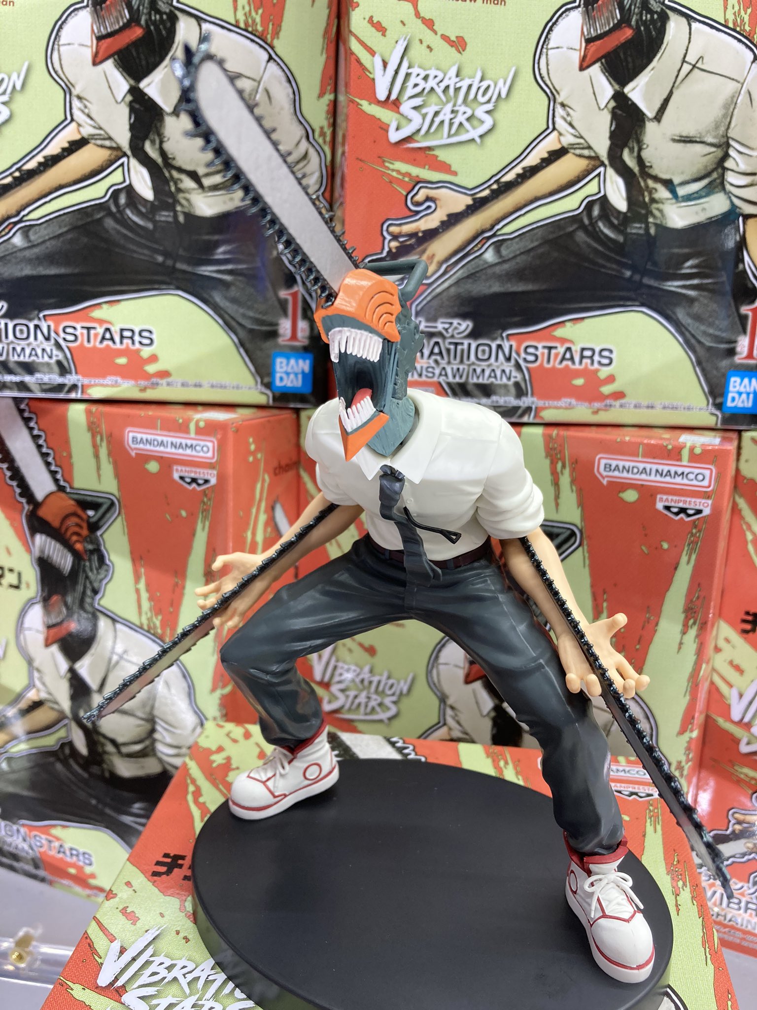 Denji ของแท้ JP - Vibration Stars Banpresto [โมเดล Chainsaw Man]