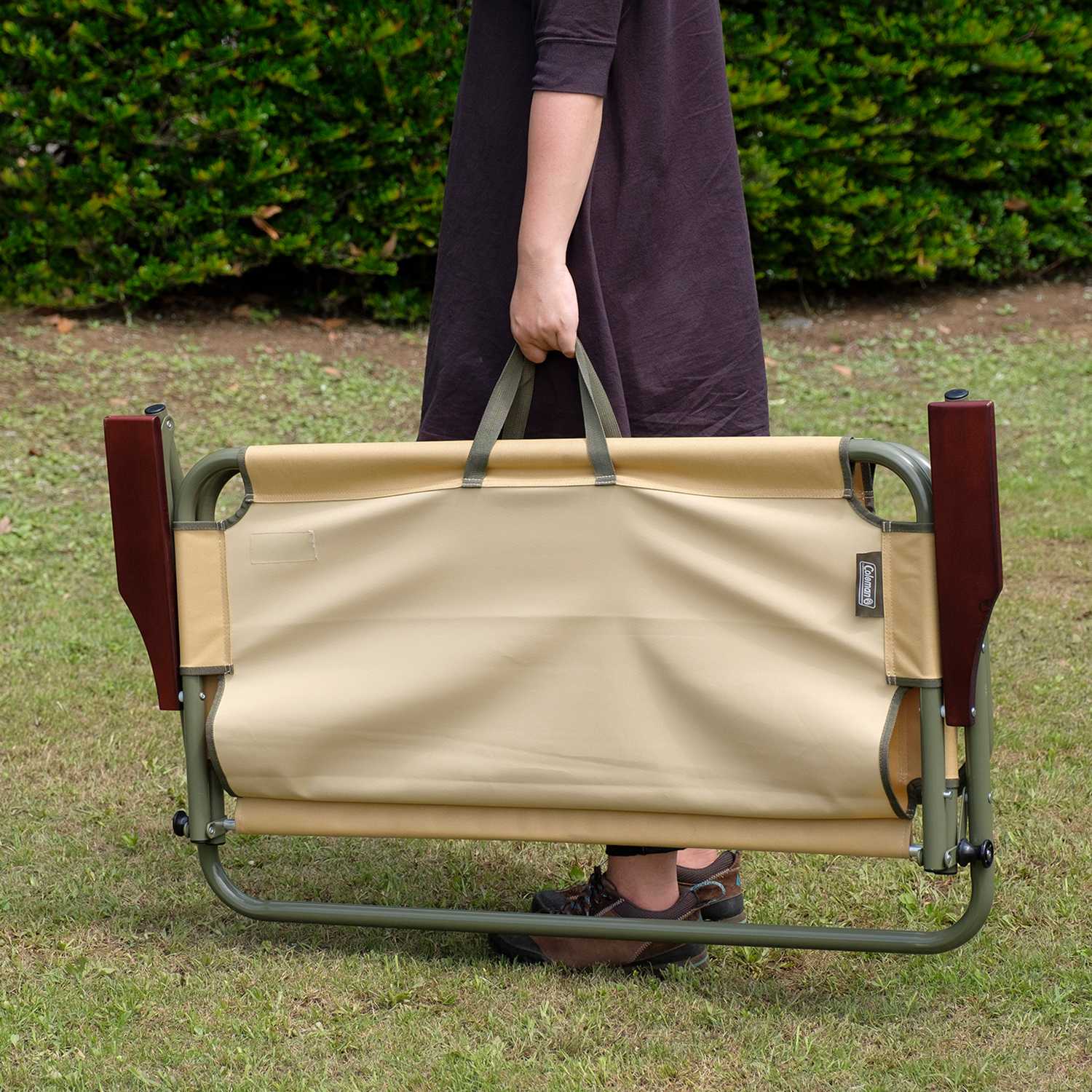 CM JP Fireside folding bench (coyote brown)