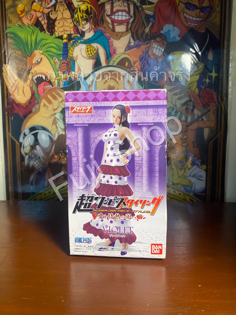 Violet ของแท้ JP แมวทอง - Super Styling Bandai [โมเดลวันพีช]