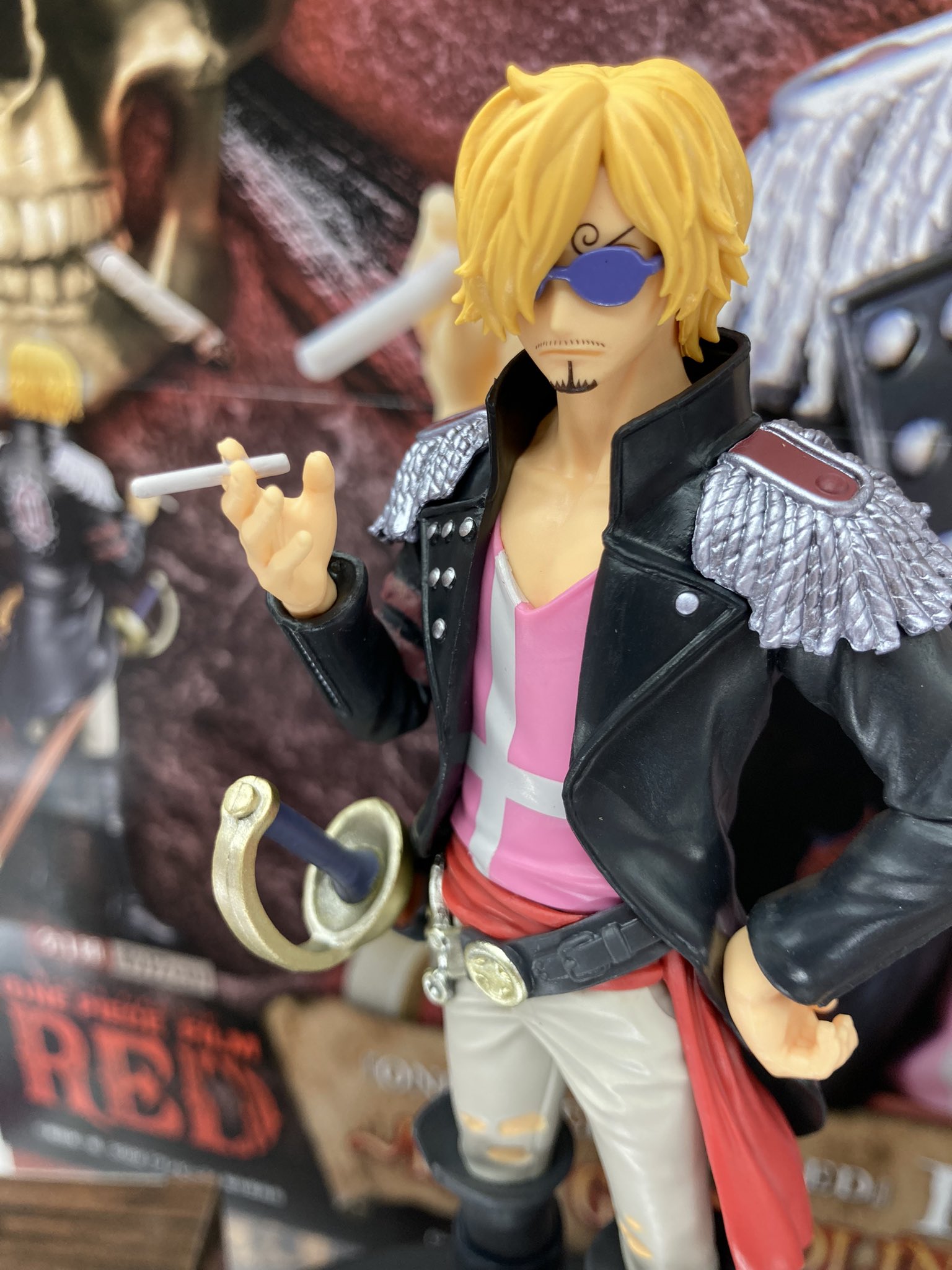 Sanji Film Red ของแท้ JP แมวทอง - Grandline Men Banpresto [โมเดลวันพีช]