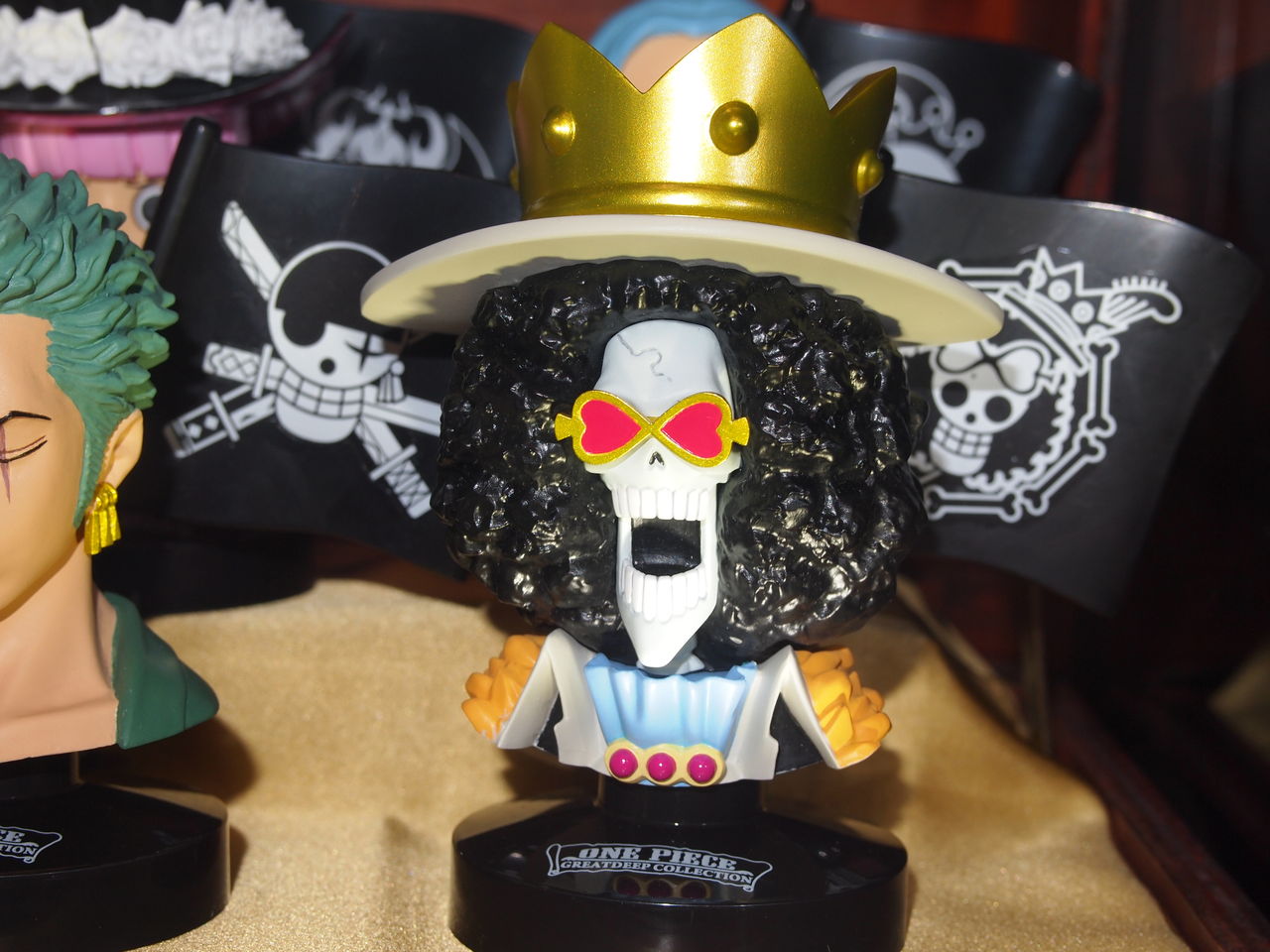 Brook ของแท้ JP แมวทอง - Greatdeep Collection Bandai [โมเดลวันพีช]