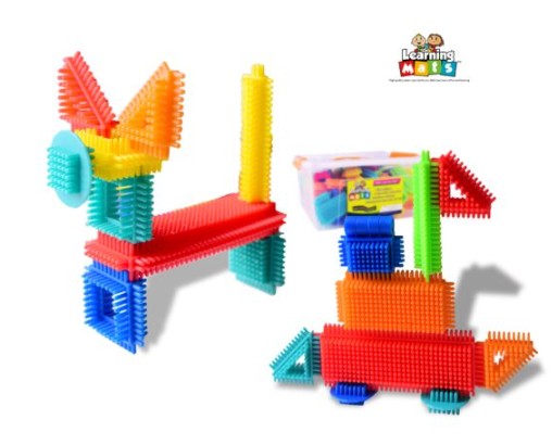 วิศวกรน้อยสานสัมพันธ์ 128 ชิ้น รูปร่าง ,ตัวต่อ , ส่งเสริมการเรียนรู้ ,ของเล่นเสริมพัฒนาการ,ของเล่น , สื่อการสอน