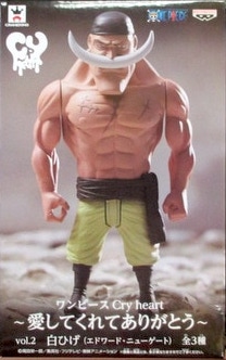 Whitebeard ของแท้ JP แมวทอง - Cry Heart Banpresto [โมเดลวันพีช]