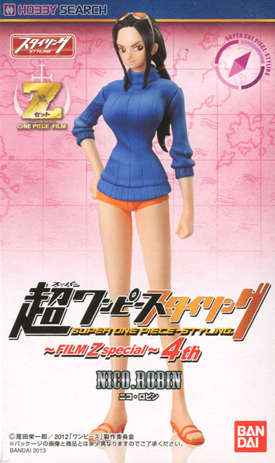 Straw Hat Pirates Film Z Set ของแท้ JP แมวทอง - Super Styling Bandai [โมเดลวันพีช] (9 ตัว)