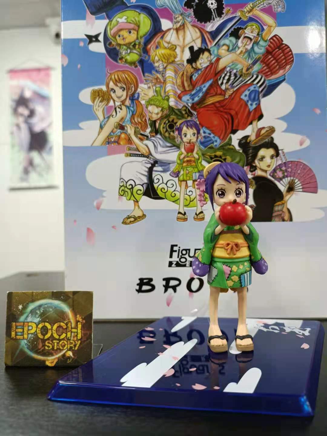 Brook Wano & Tama ของแท้ JP แมวทอง - Figuarts Zero Bandai [โมเดลวันพีช] (2 ตัว)