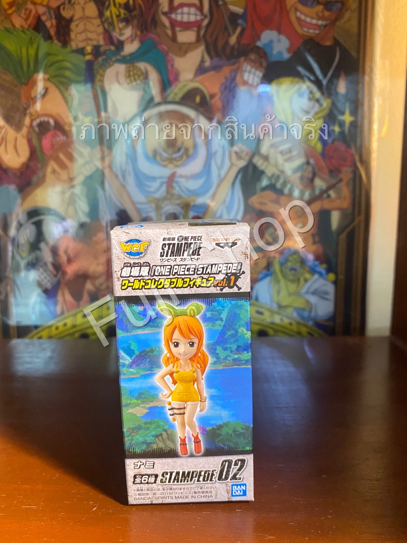 Nami Stampede ของแท้ JP แมวทอง - WCF Banpresto [โมเดลวันพีช]