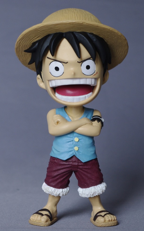 Luffy ของแท้ JP แมวทอง - Bobbing Head Plex [โมเดลวันพีช]